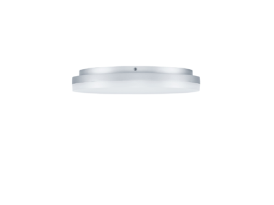 LED SLICE CIRCLE N III silber, 18/24W, 1800/2400lm